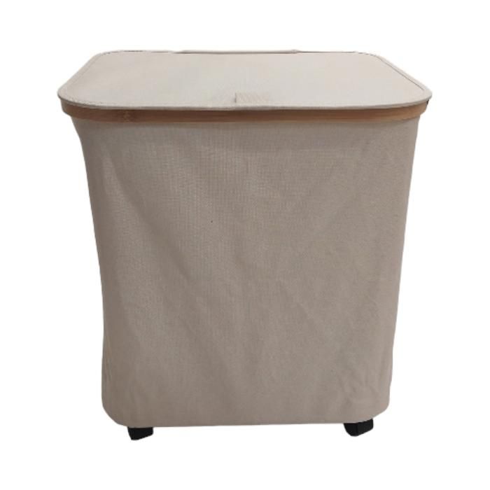 PANIER DE RANGEMENT AVEC COUVERCLE, CAPACITÉ: 70L