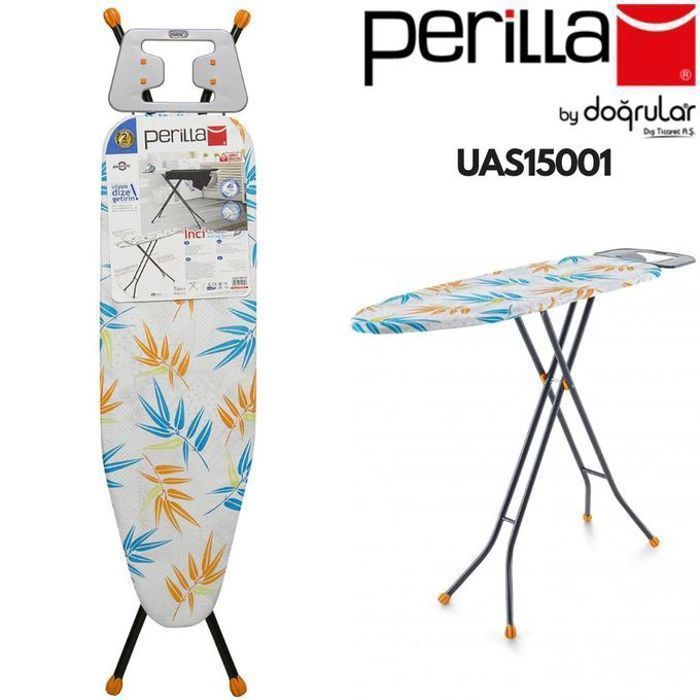 Perilla - Table À Repasser 100% Cotton - 105x33 cm - UAS15001 - Multicouleur