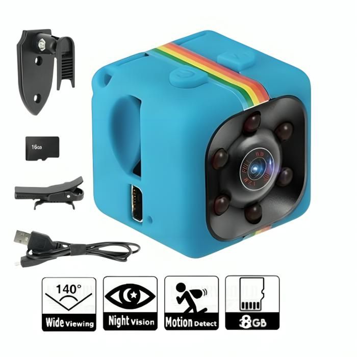Caméra Mini de sécurité HD à détection de mouvement
