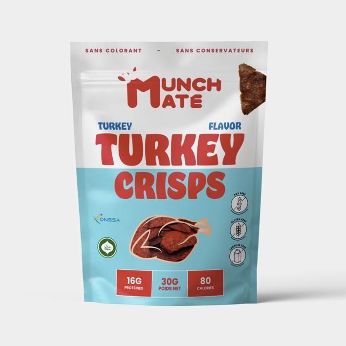 MunchMate-Crisp de dinde