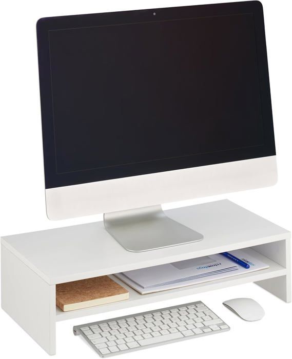 table et Support pour Moniteur, Rangement supplémentaire