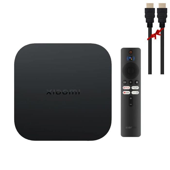 XIAOMI Tv Box S + Câble HDMI 1.5M Gratuit