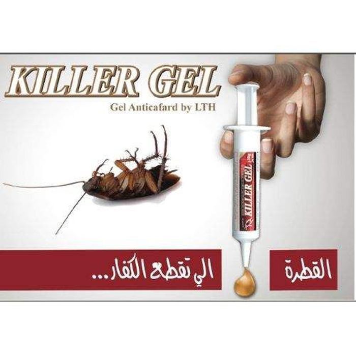 Gel insecticide puissant anti-cafards, tueur d'insectes
