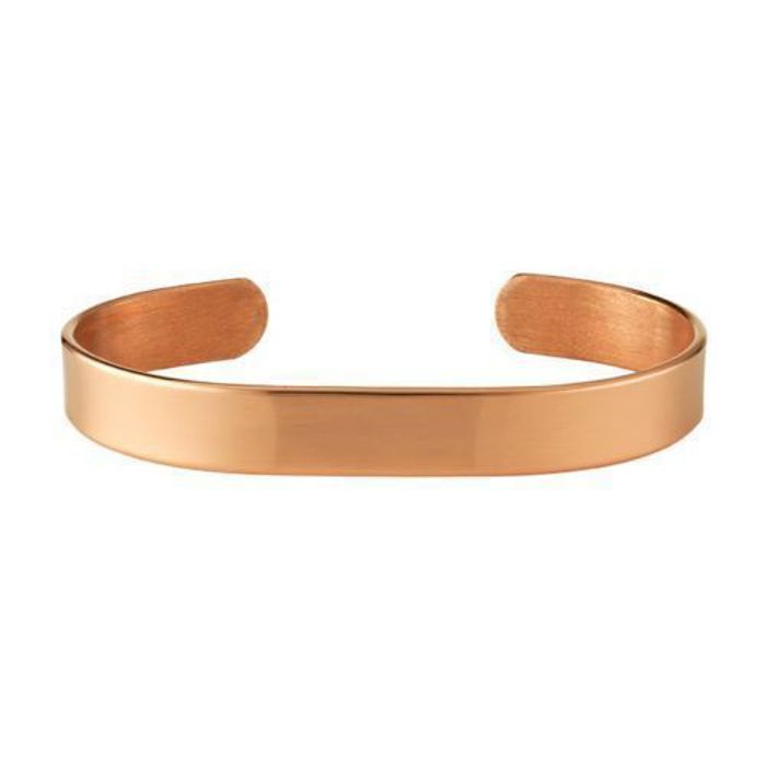 Bracelet cuivre pure anti-rhumatisme ajustable et standard