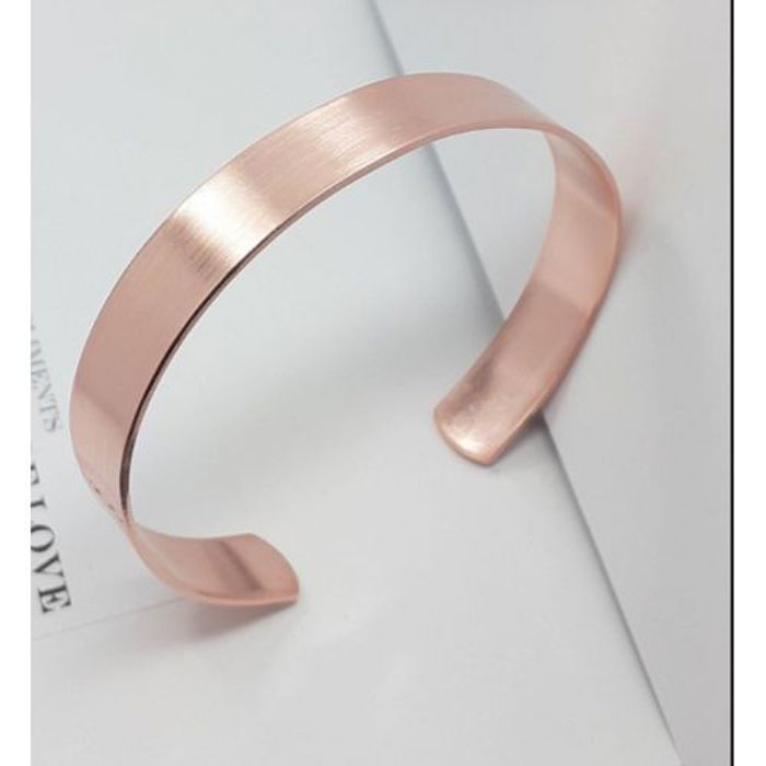 Bracelet en cuivre pure anti-rhumatisme therapeutique standard