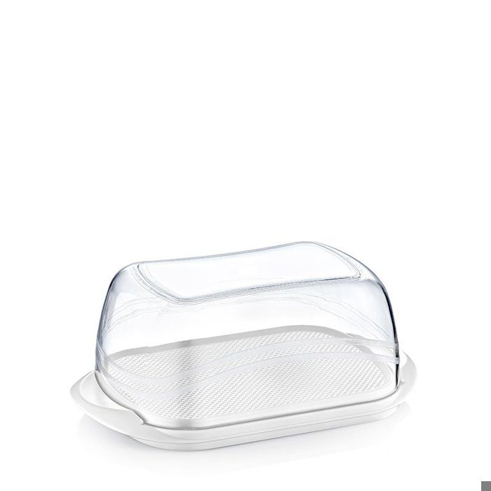 Boite à fromage ou à beurre beurriers cheese box en blanc sans BPA