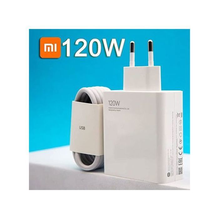Chargeur rapide pour Xiaomi Original - Blanc