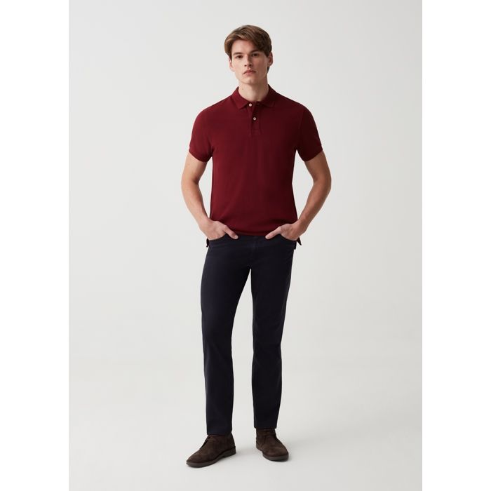 PANTALON 5 POCHES POUR HOMME - DARK NAVY