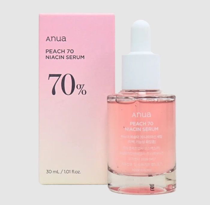 Sérum - ANUA - Peach 70% Niacin - 30ml - Vegan - Hydratation intense - Éclat du teint