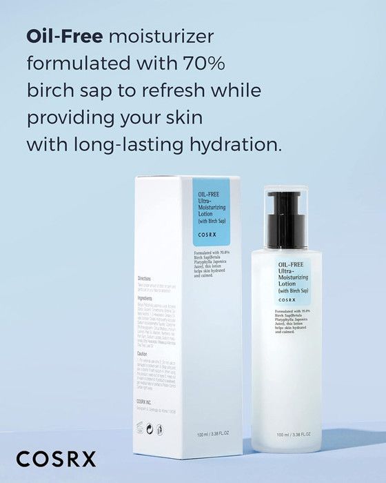 Cosrx Oil-Free Ultra-Moisturizing Lotion - 100ml - Made in Korea