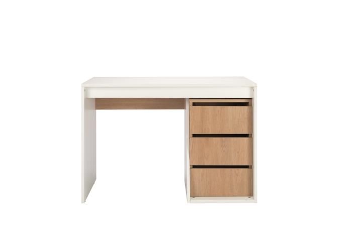 BUREAU AVEC CAISSON TIROIRS SMART 315 - Blanc