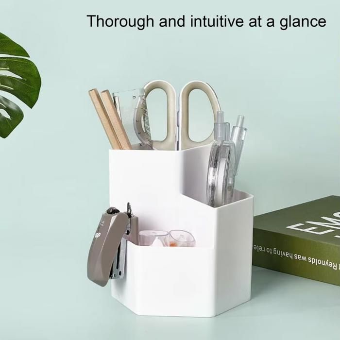 Porte-stylo blanc