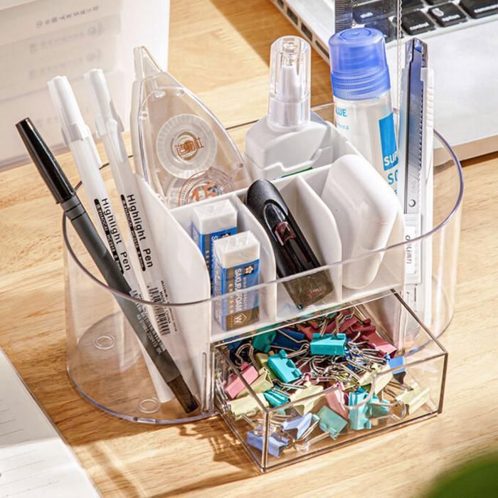 Organisateur de tiroir pour cosmétiques - Transparent