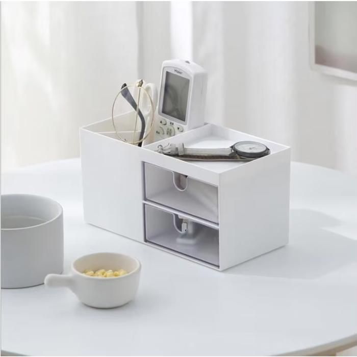 Desktop Drawer Organiser white