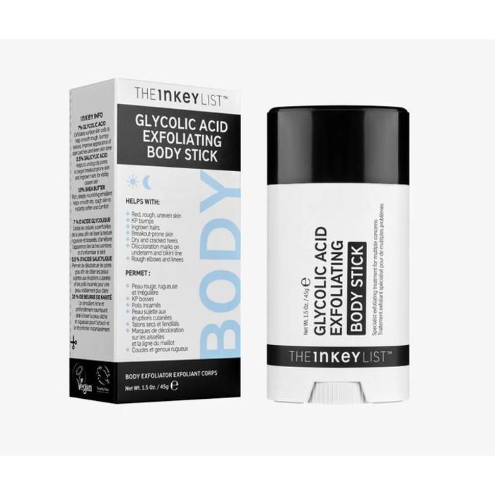 the Inkey list Glycolic Acid Exfoliating Body Stick - Stick Corporel Exfoliant - 45g