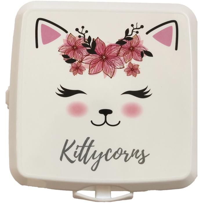 Boite à lunch repas pour enfant, Lunch Box -  motif Kitty
