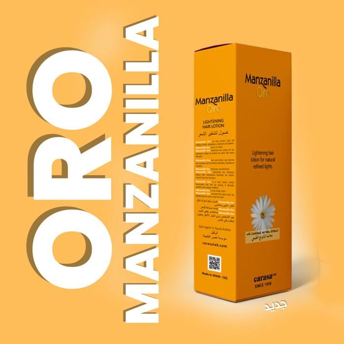 Éclaircissant capillaire Manzanilla Oro à l'eau de camomille – 180 ml