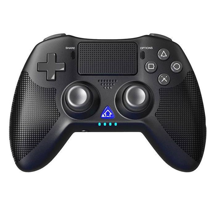 manette de jeu sans fil bluetooth 3.5mm LED pour Console Playstation 4 /PS3 /Android/ios