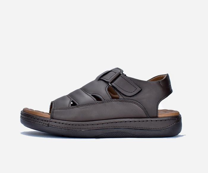 Sandale pour homme marron
