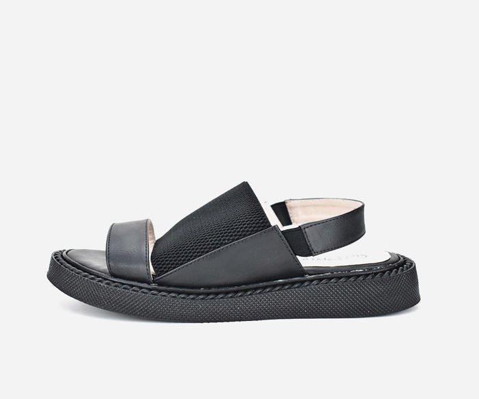 Sandale femme Noir