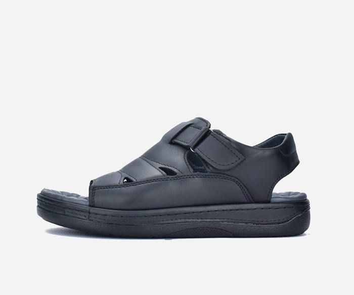 Sandale pour homme noir