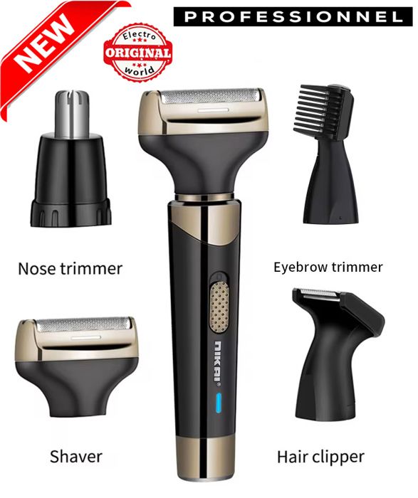 Tondeuse NK-2081 Electrique Rechargeable 4 en 1