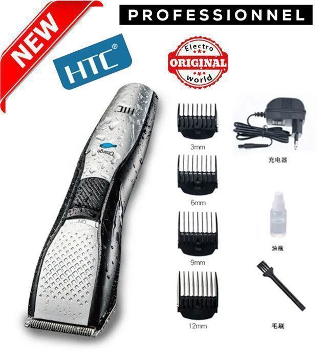 Tondeuse At-729 Rechargeable imperméable électrique professionel à cheveux moteur puissant