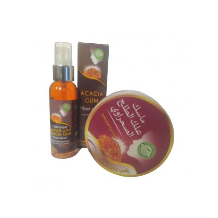 bioghalm PACK Sérum et masque , gomme d'acacia naturelle du désert, haute qualité