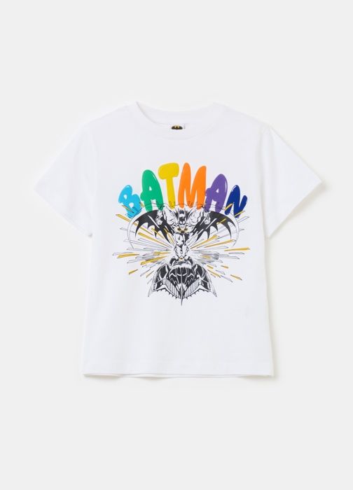 T-shirt - Warner Bros - Batman - 100% Coton - Manches Courtes - Col Rond