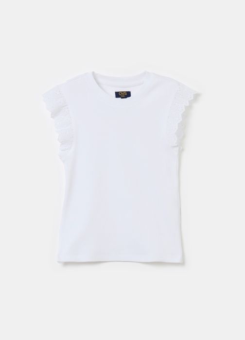 T-SHIRTS/DÉBARDEUR DE FILLES DE 10-15 ANS - OPTICAL WHITE            