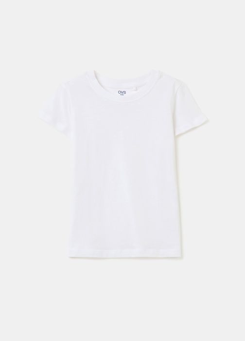 T-shirt en coton avec col rond
