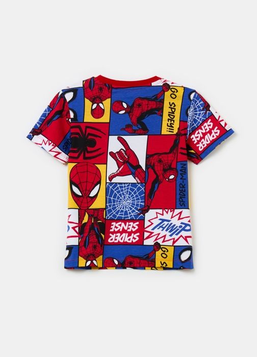 T-shirt en coton. Impression Spider-Man