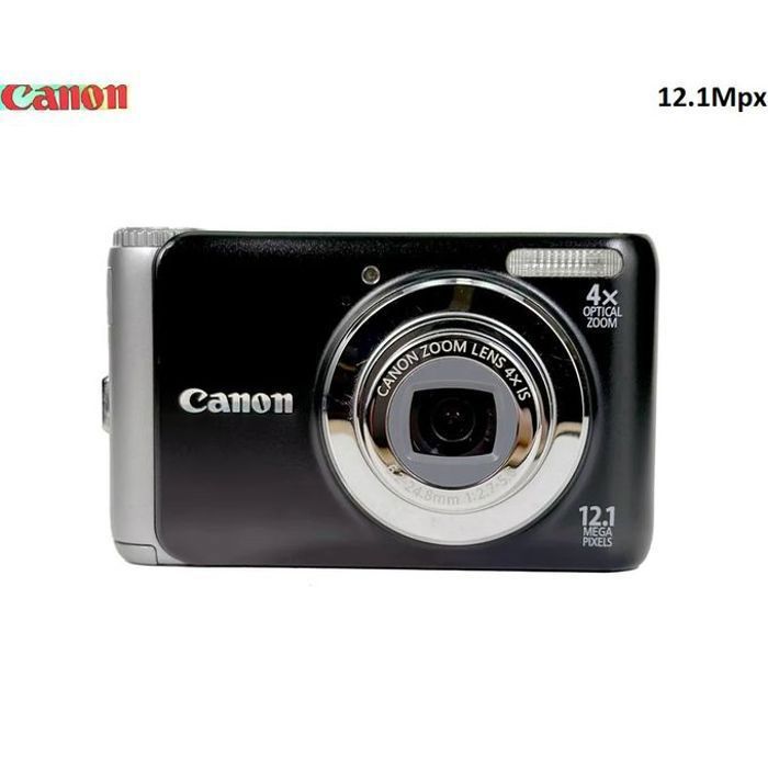 Canon Appareil Photo Numerique A3150 is powershot-12.1MP Zoom 4X LCD 2.7" grand angle