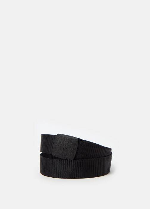 Ceinture avec tissage rayé