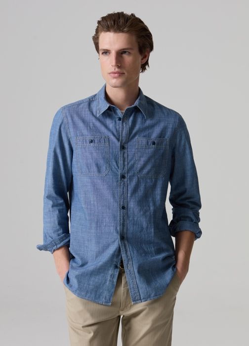 CHEMISE POUR HOMME - VINTAGE INDIGO 