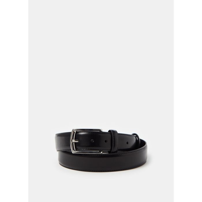Ceinture - Non spécifié - Boucle à rouleau - Noir - Longueur ajustable - Fashion