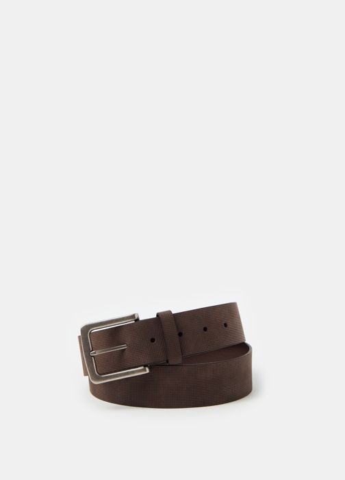 Ceinture - Non spécifié - Tissage aéré - Marron - Longueur ajustable - Décontractée
