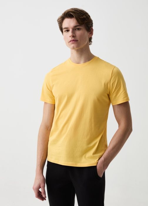 Lot de deux T-shirts avec col rond