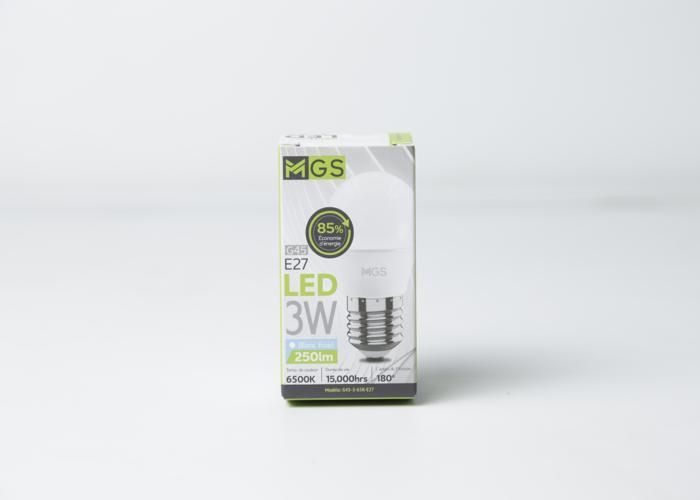 AMPOULE LED G45 3W E27 BLANC MGS