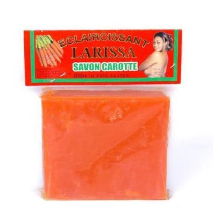 Larissa Savon pour éclaircir la peaux à base de carotte 225g