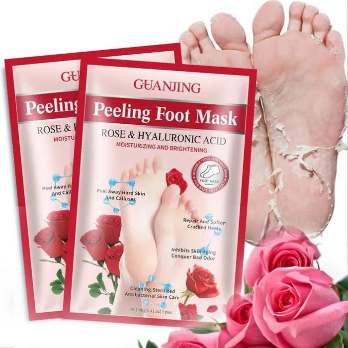 Peeling Foot Mask Collagène Rose