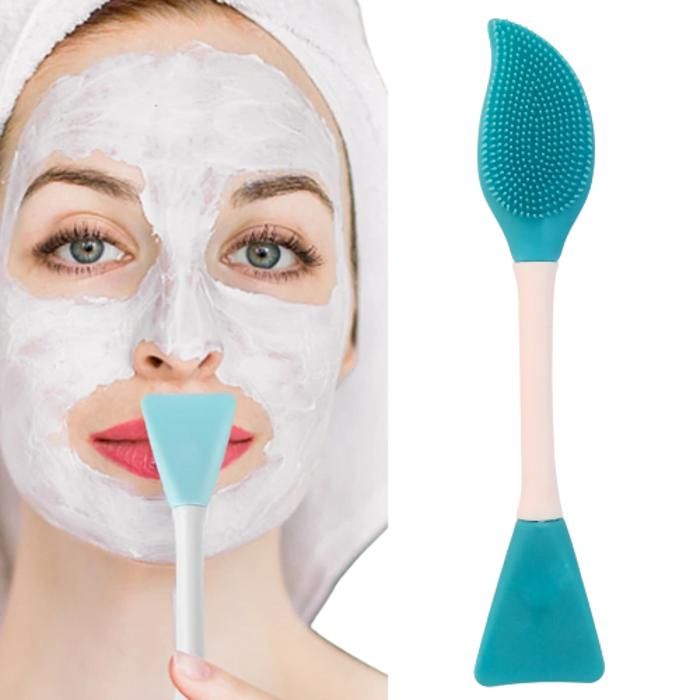 Brosse en silicone pour masque et nettoyage de la peau