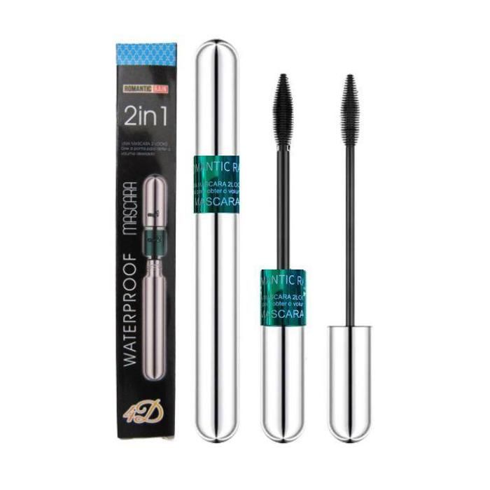 Mascara double effet 2 en 1