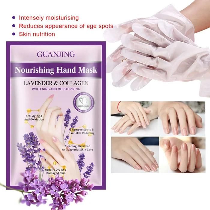 Masque Peeling pour les Mains, Gants Hydratants Mains Masque Peeling Exfoliant Lavande Mains