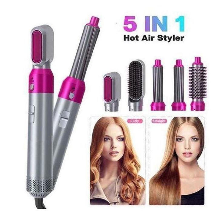 5 en 1 Brosse à cheveux  sèche-cheveux lisseur