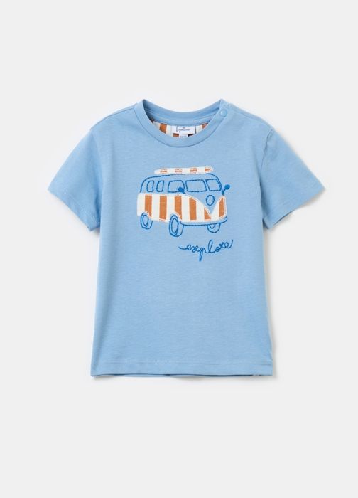 T-shirt - Non spécifié - Enfant - 100% Coton - Col rond - Manches courtes