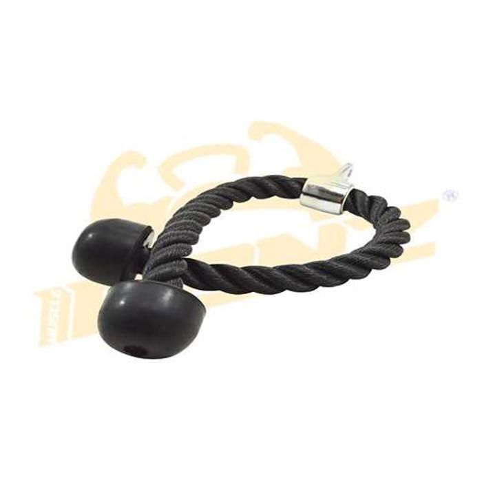 Accessoire de gym - Non spécifié - Triceps Rope - Nylon tressé - 70cm - Couleur Noir