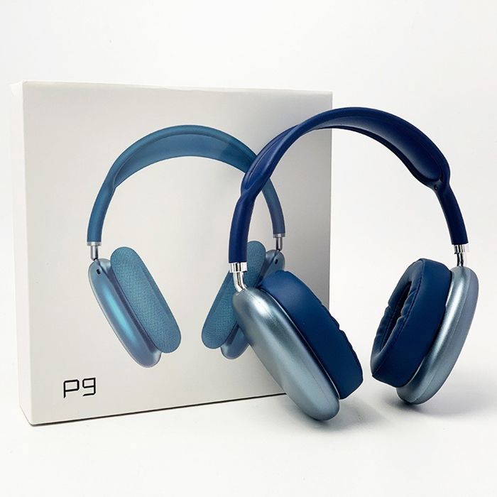 Casque Bluetooth sans fil P9 avec micro casques à suppression de bruit écouteurs de son stéréo de jeu de sport prend en charge TF