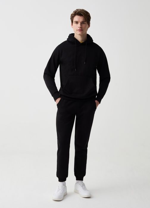 Jogging en molleton avec cordon de serrage