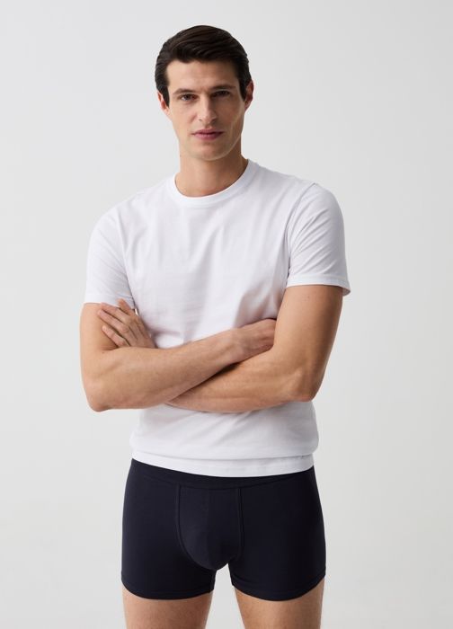 Lot de deux boxers en coton Supima extensible